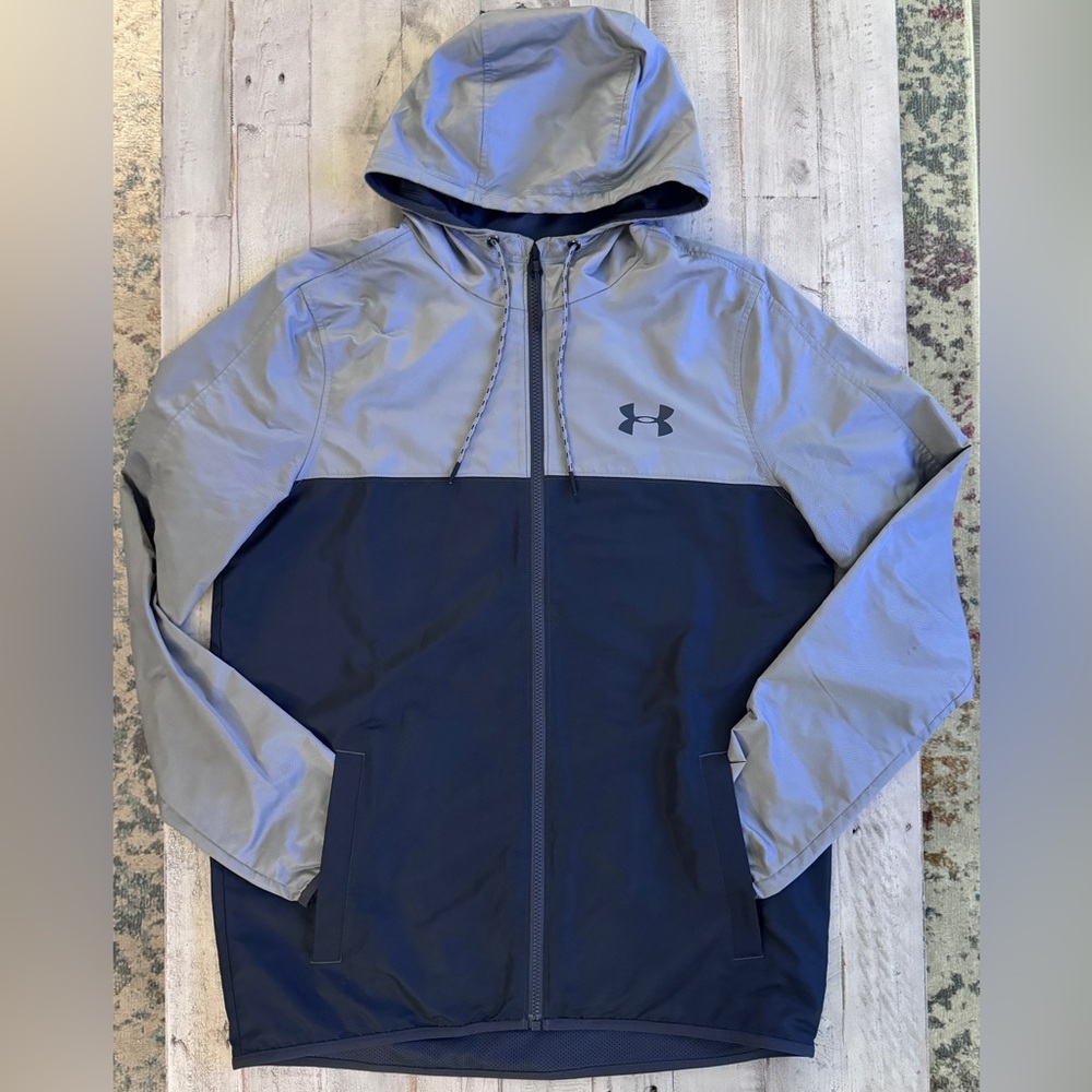 Under Armour windbreaker jacket gray